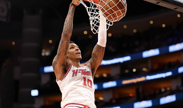 算是打出了攻守兼备的表现，但是火箭锋线新星还得保持稳定性才行